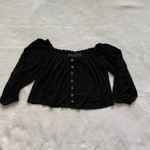 Polly & Esther Light Weight Off The Shoulder Top